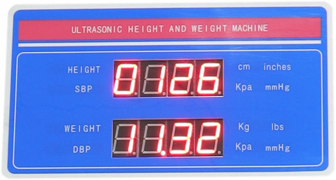 Ανθρώπινη ύψους οργάνου μέτρησης bmi μηχανών ύψους κλίμακα σωμάτων βάρους ψηφιακή